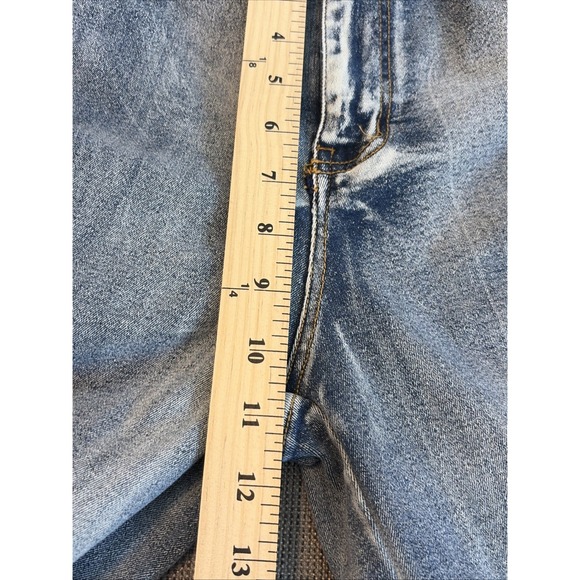 Daisy Y2K Cargo Industrial Grunge Edgy Women's Distressed Wide Leg Utility M - Picture 15 of 16